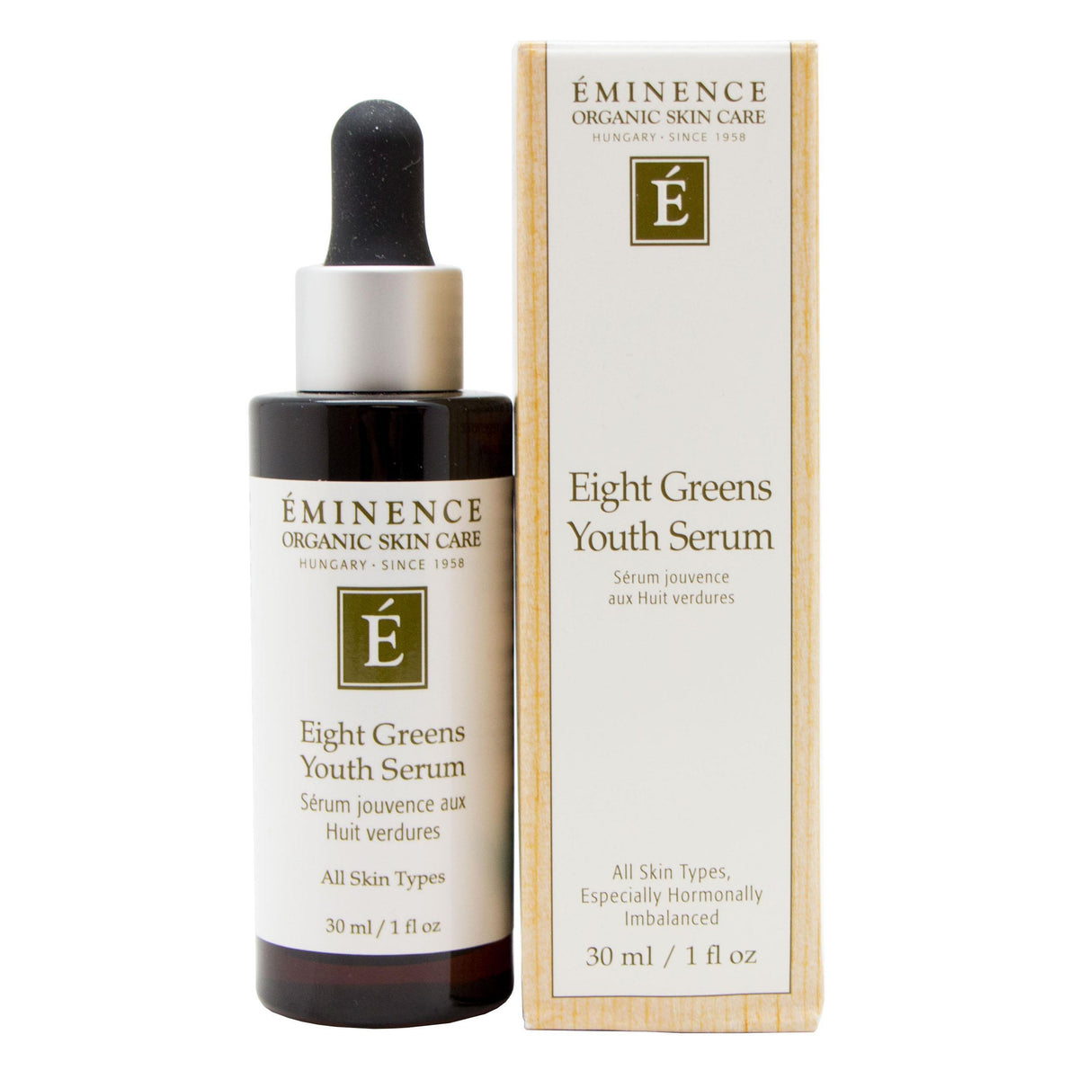 Eminence Eight Greens Youth Serum Size 1oz
