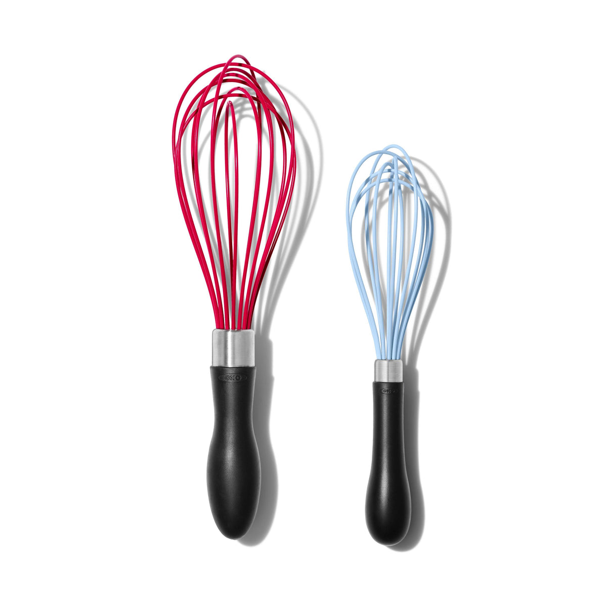 OXO Good Grips 2pc Silicone Whisk Set