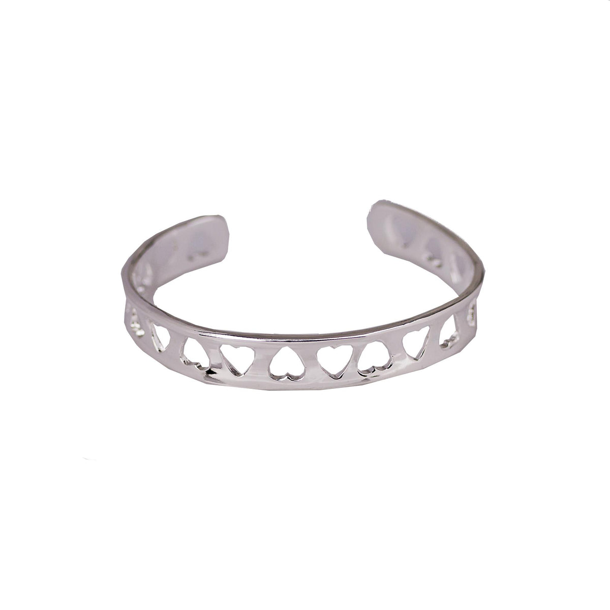 Completely Bella Silver Hearts Galore Bracelet