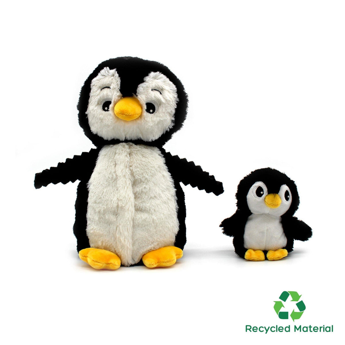 Les Ptipotos Mom & Baby Penguin - Blue