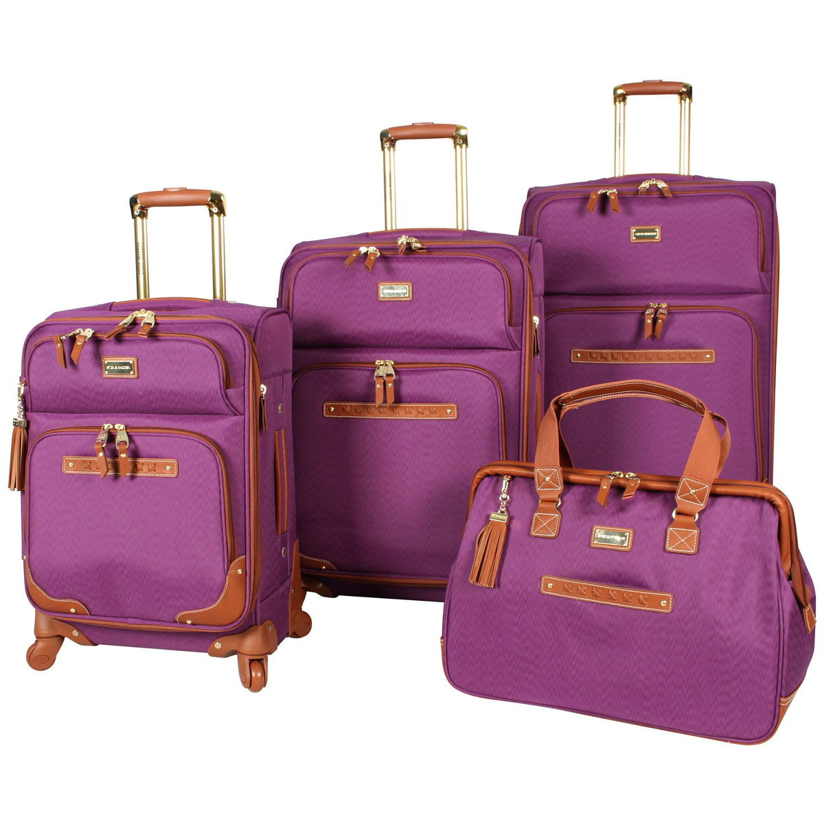 Steve Madden Global Expandable Spinner Set Size 4 Pieces