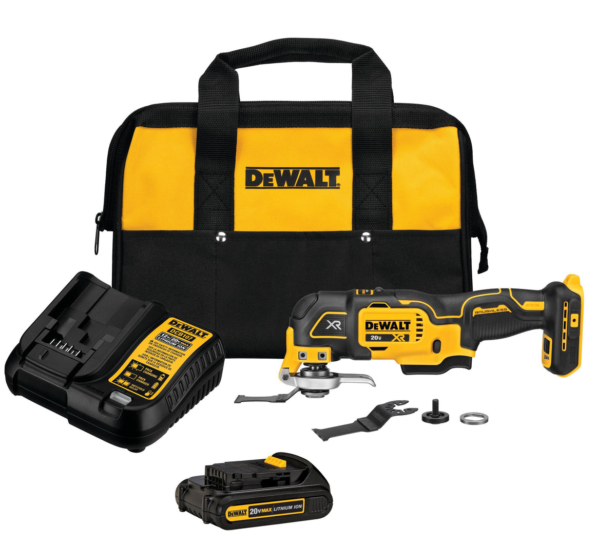 DeWalt 20V MAX XR 3-Speed Oscillating Multi-Tool Kit