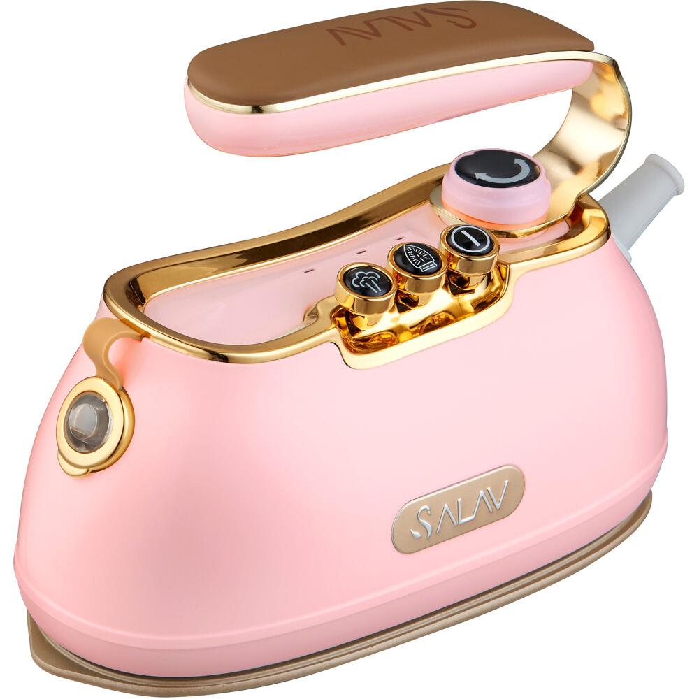 SALAV Retro Edition Duopress Steamer and Iron in Rose