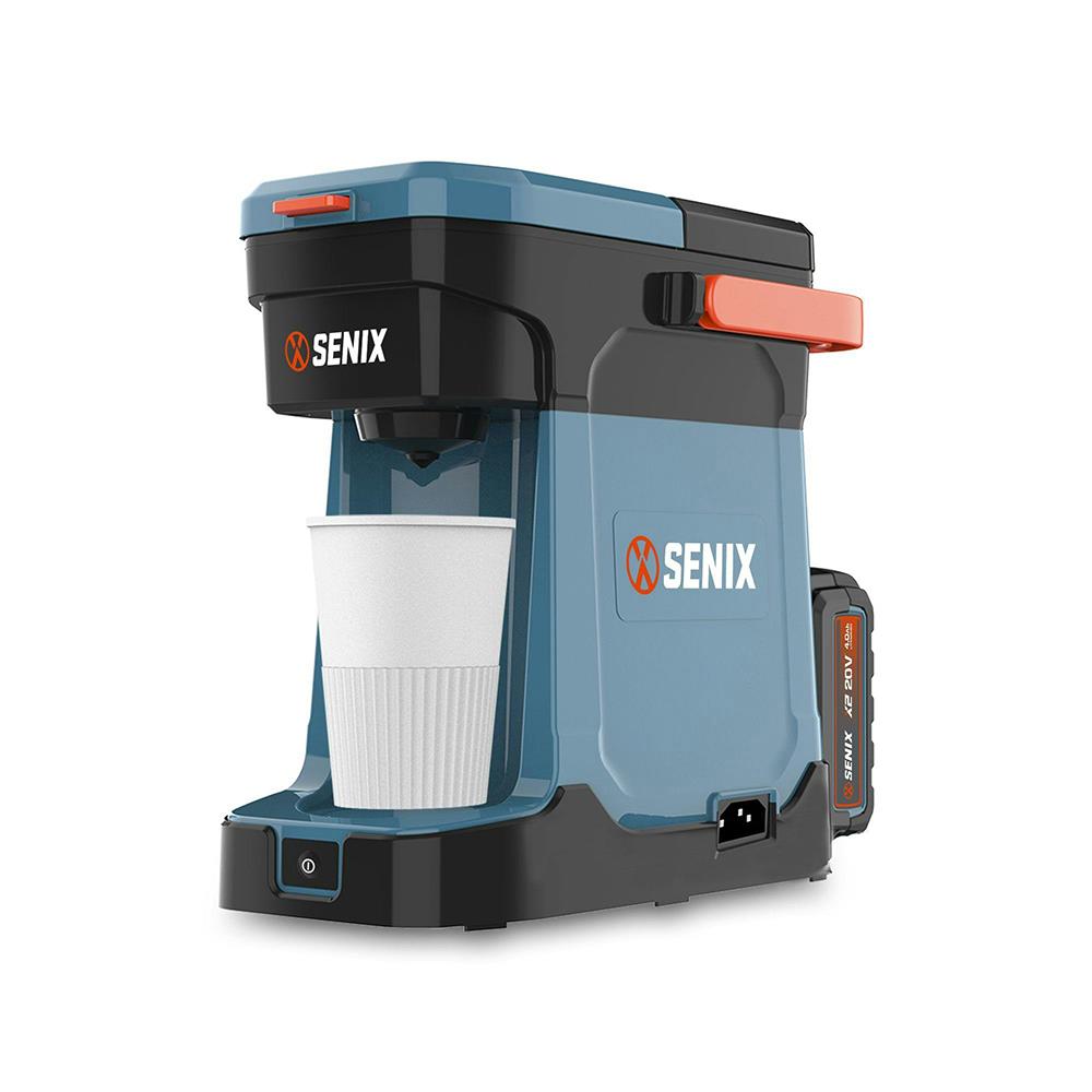 Senix Tools 20V Hybrid Coffee Maker, Battery & 2A Charger