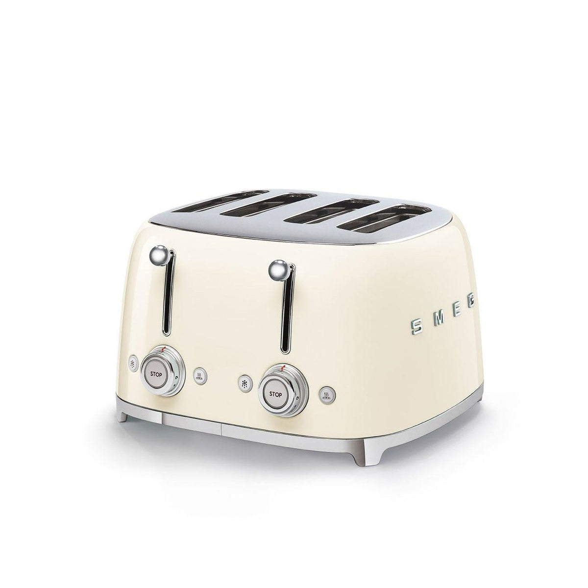 Smeg 4 Slice 4 Slot Toaster Cream