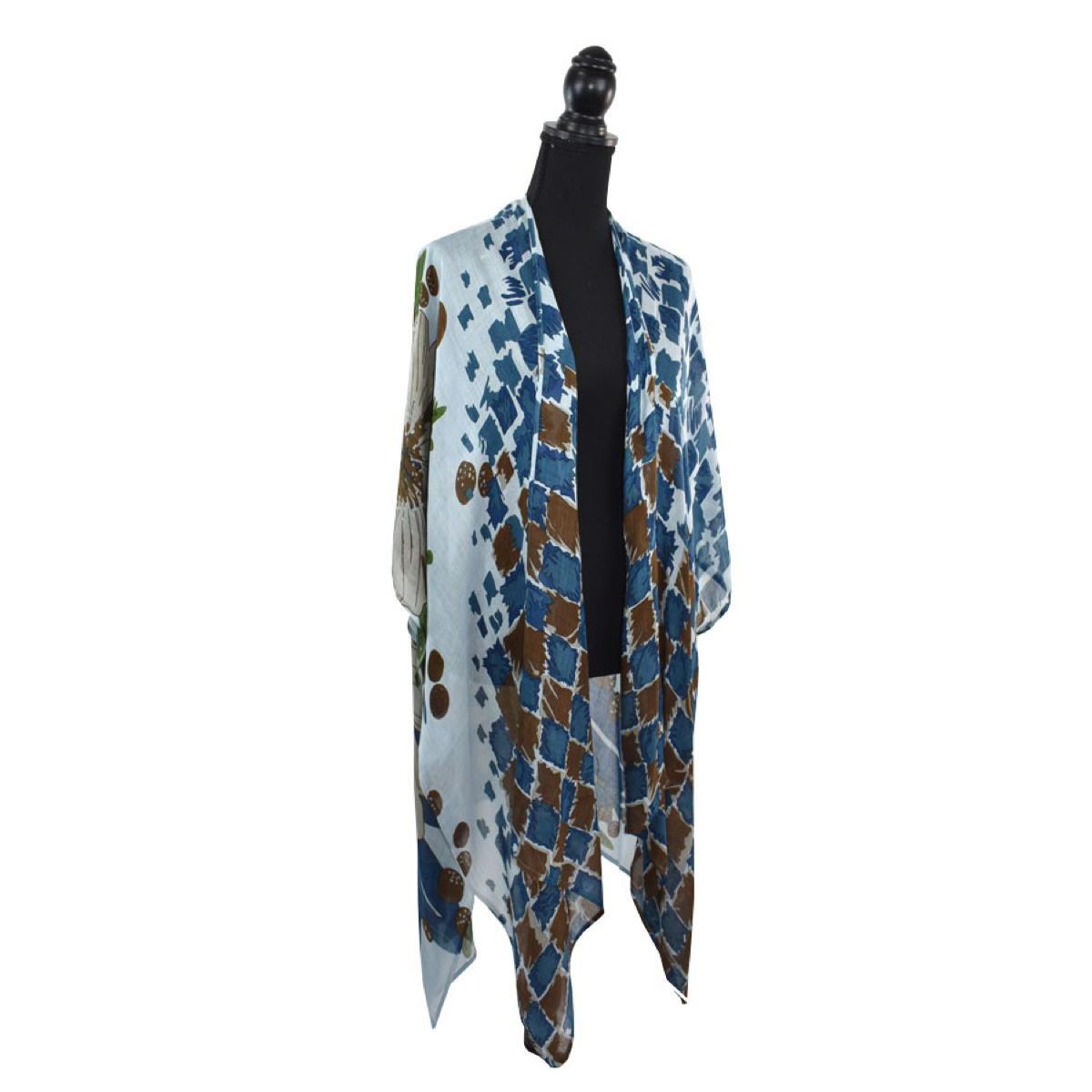 Dupatta Designs Leulla Kimono