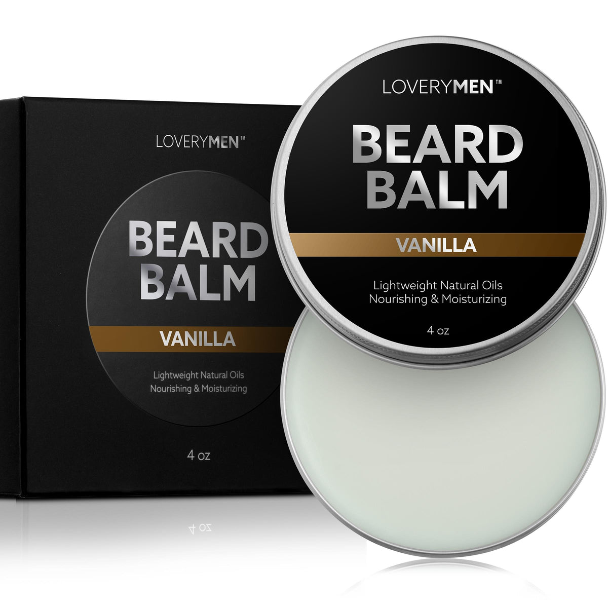 Lovery Vanilla Beard Balm Size 4oz