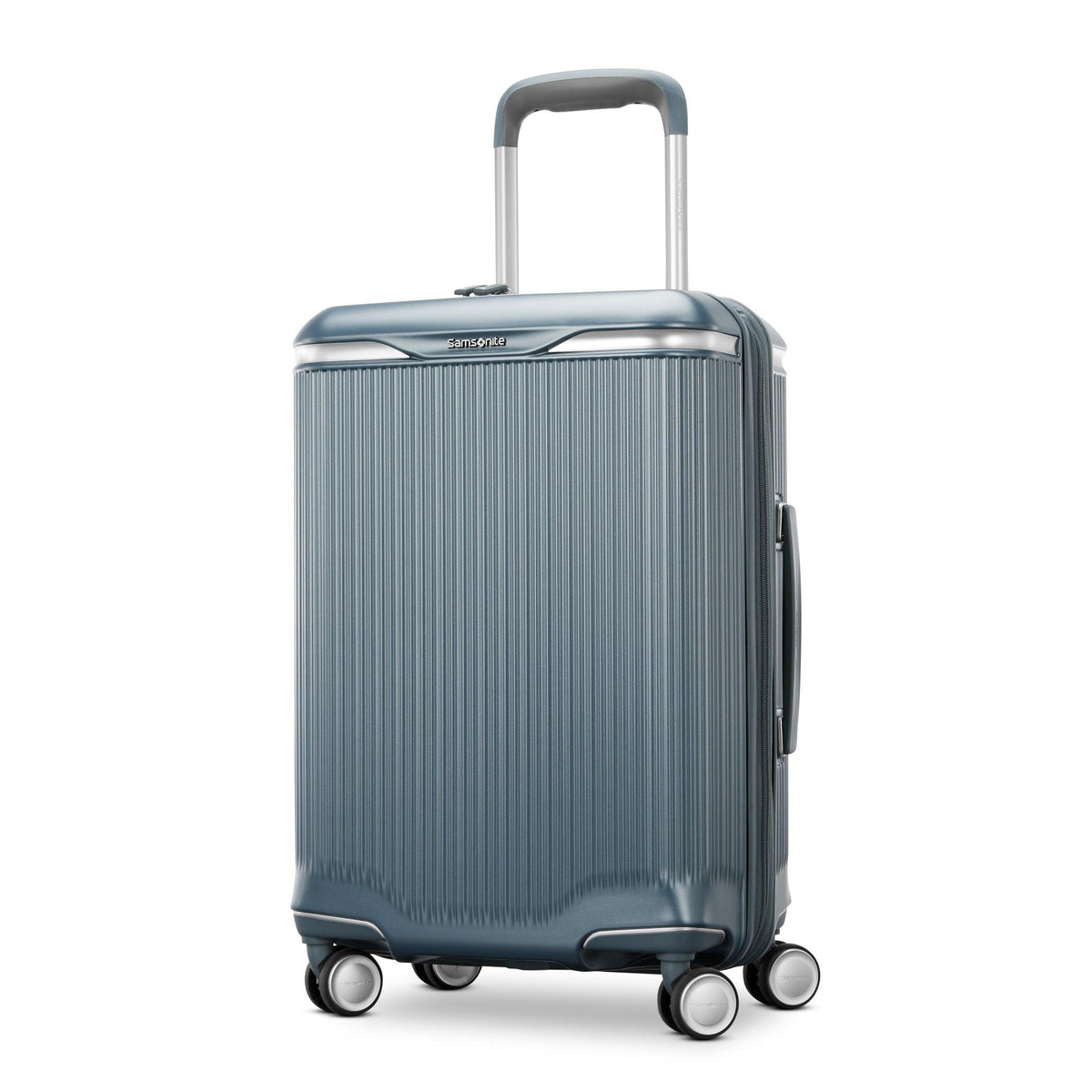 Samsonite Silhouette 18 Carry-On Hardside Spinner Slate Blue