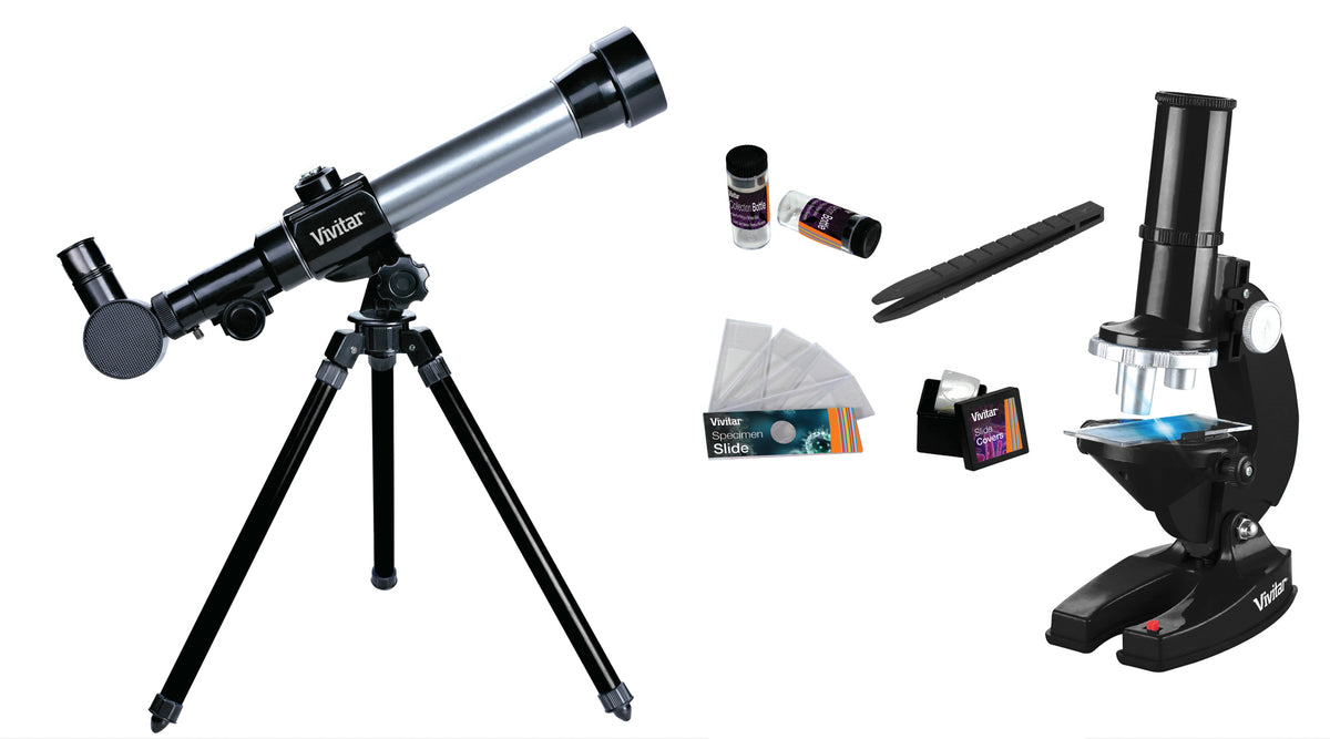 Vivitar 20-40x Telescope and Microscope Kit