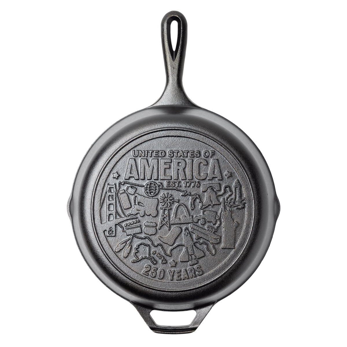 Lodge - 250th Anniversary 10.25-Inch Skillet, USA Icons