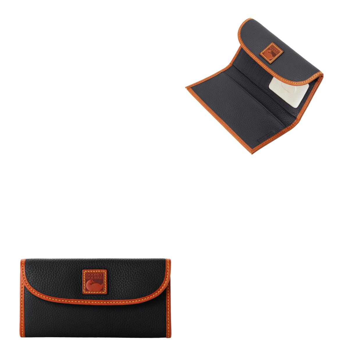 Dooney & Bourke Pebble Grain Continental Clutch