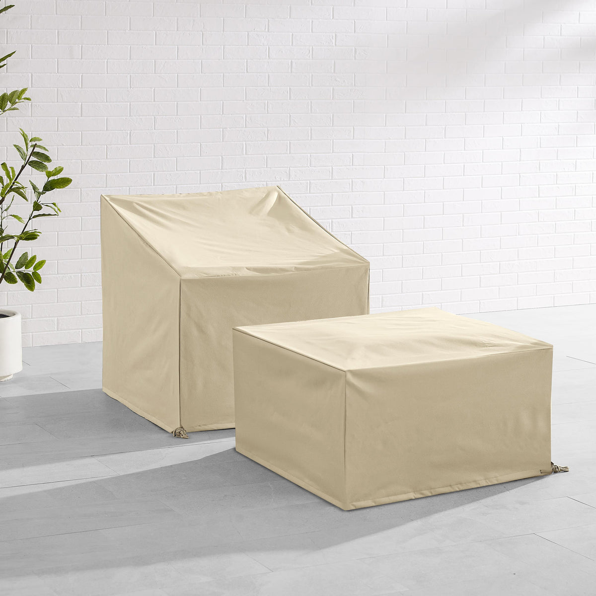 Crosley Outdoor 2Pc Outdoor Furniture Cover Set