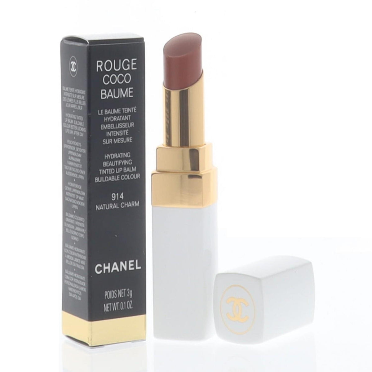 Chanel Rouge Coco Baume Tinted Lip Balm Size 0.1oz