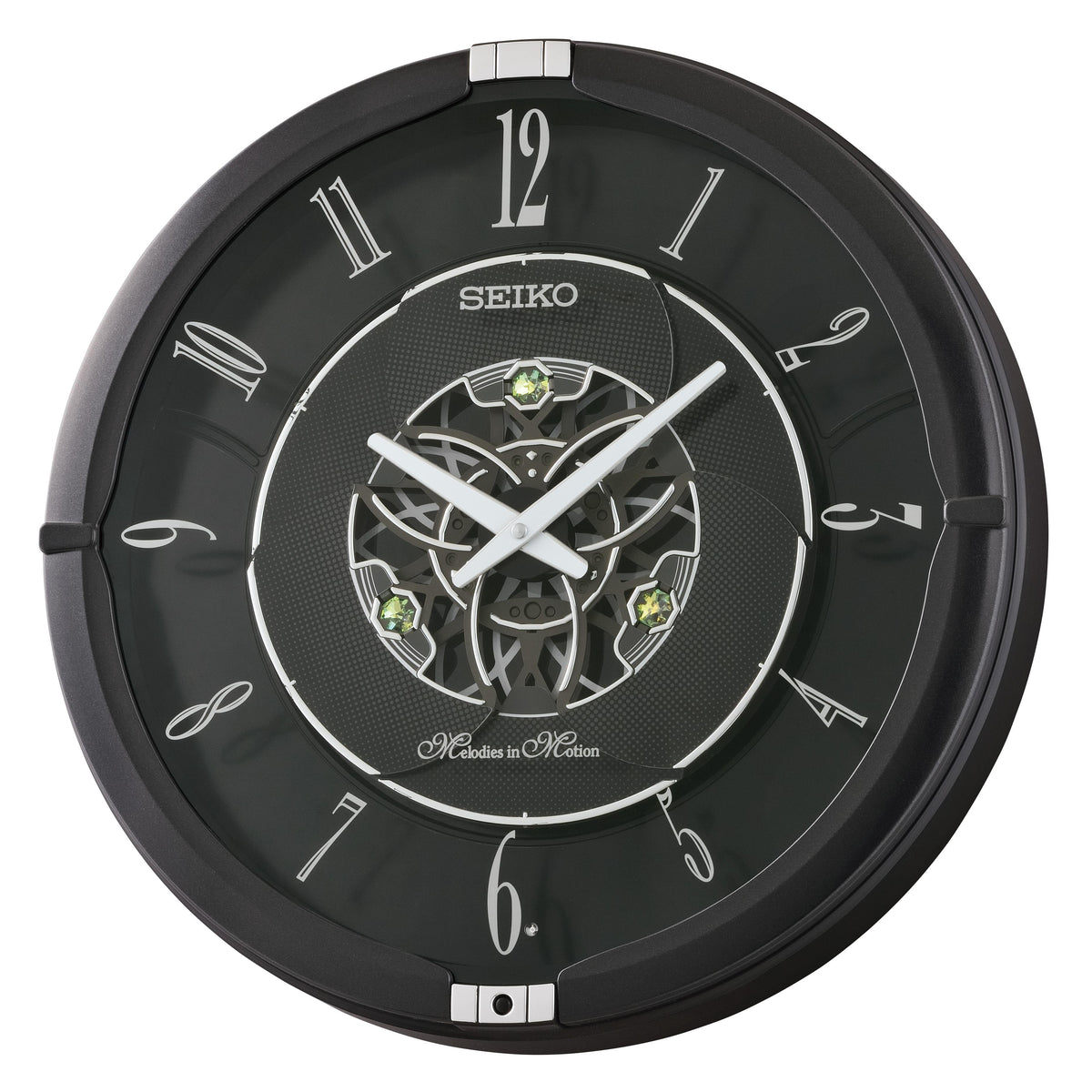 Seiko Clocks MIM-Wall, Quartz, Black