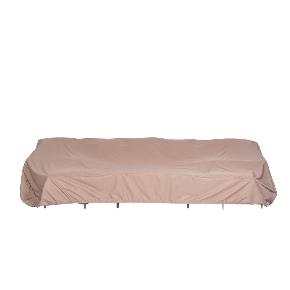 Hanover Weatherproof Large Rectangular Outdoor Furniture Cover for 4-Pc. and 6-Pc. Sofa Sets, 57-In. D x 148