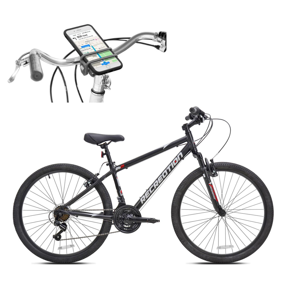 Recreation SilverRidge Men's Cross Country Mountain Bike
