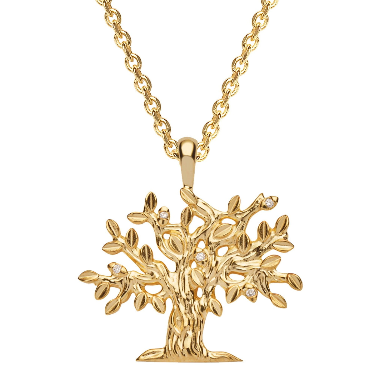 Jilco Tree of Life Necklace Gold