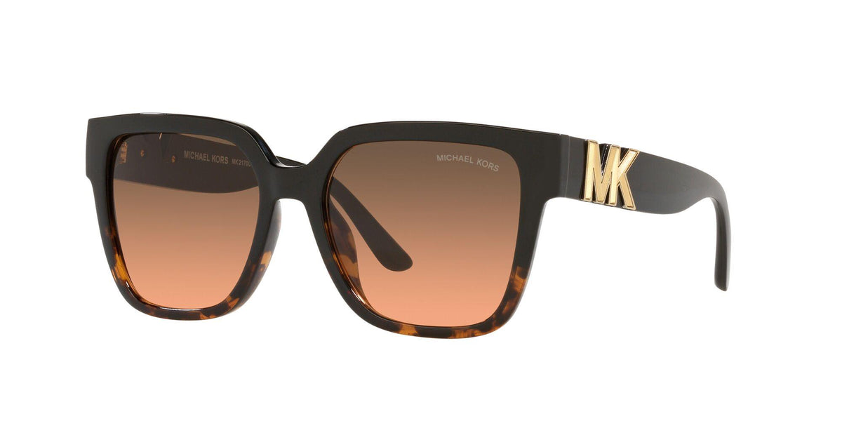 Michael Kors Karlie Sunglasses - Black/Dark Tortoise/Grey