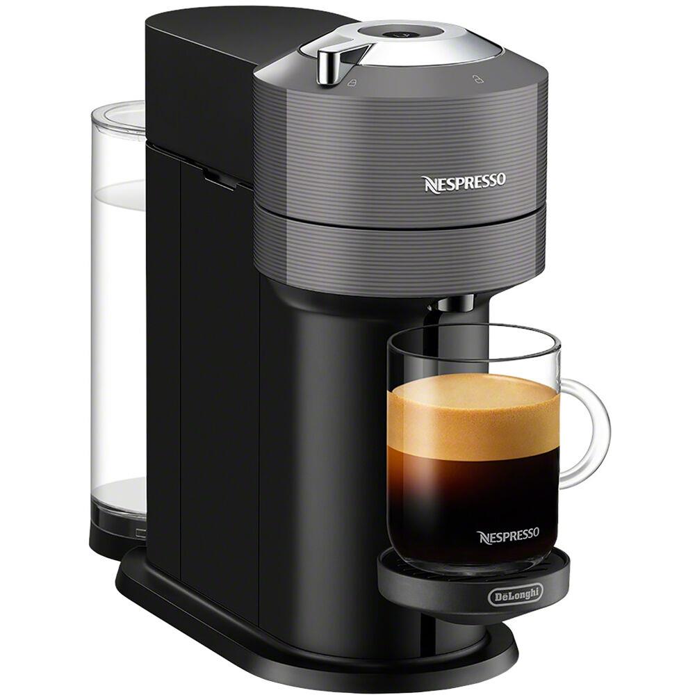 Delonghi Vertuo Next Premium Coffee and Espresso Maker in Gray