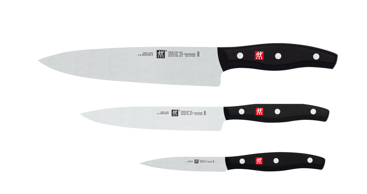 JA Henckels Twin Signature 3-Piece Starter Knife Set