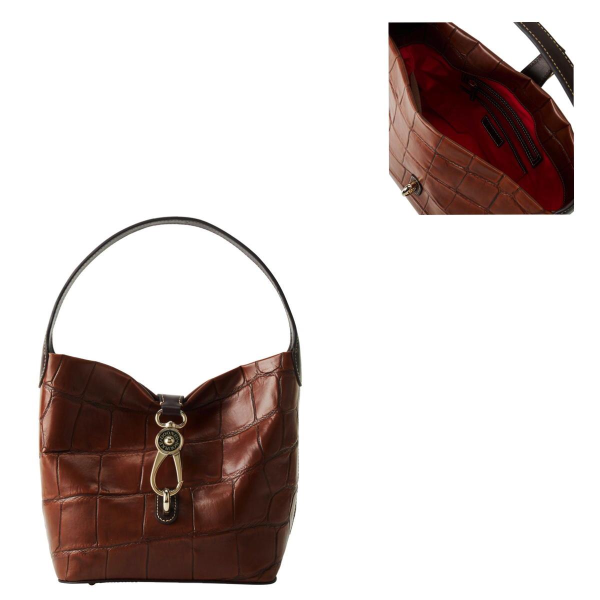 Dooney & Bourke Denison Logo Lock Hobo