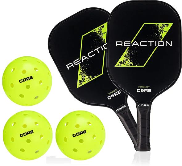 CORE Pickleball Pickleball Paddle and Outdoor Ball Set