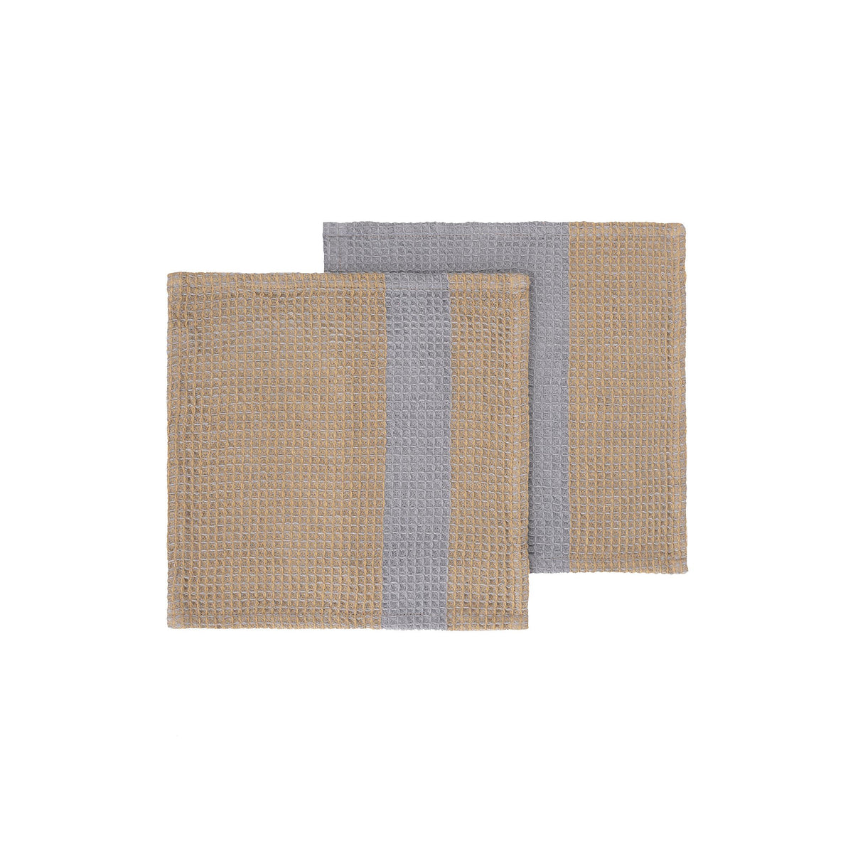 Blomus GANO Organic Cotton Waffle Dish Cloth Set of 2