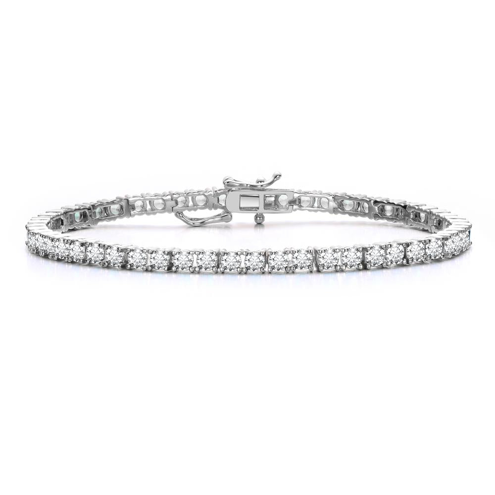 GENEVIVE CZ Classic Tennis Bracelet Size 7"