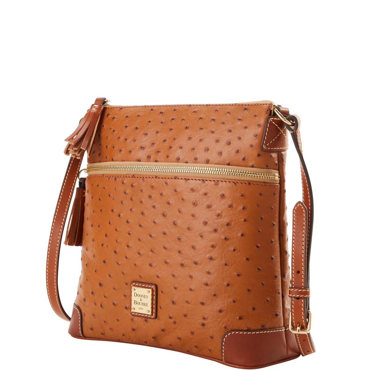 Dooney & Bourke Ostrich Tassel Crossbody