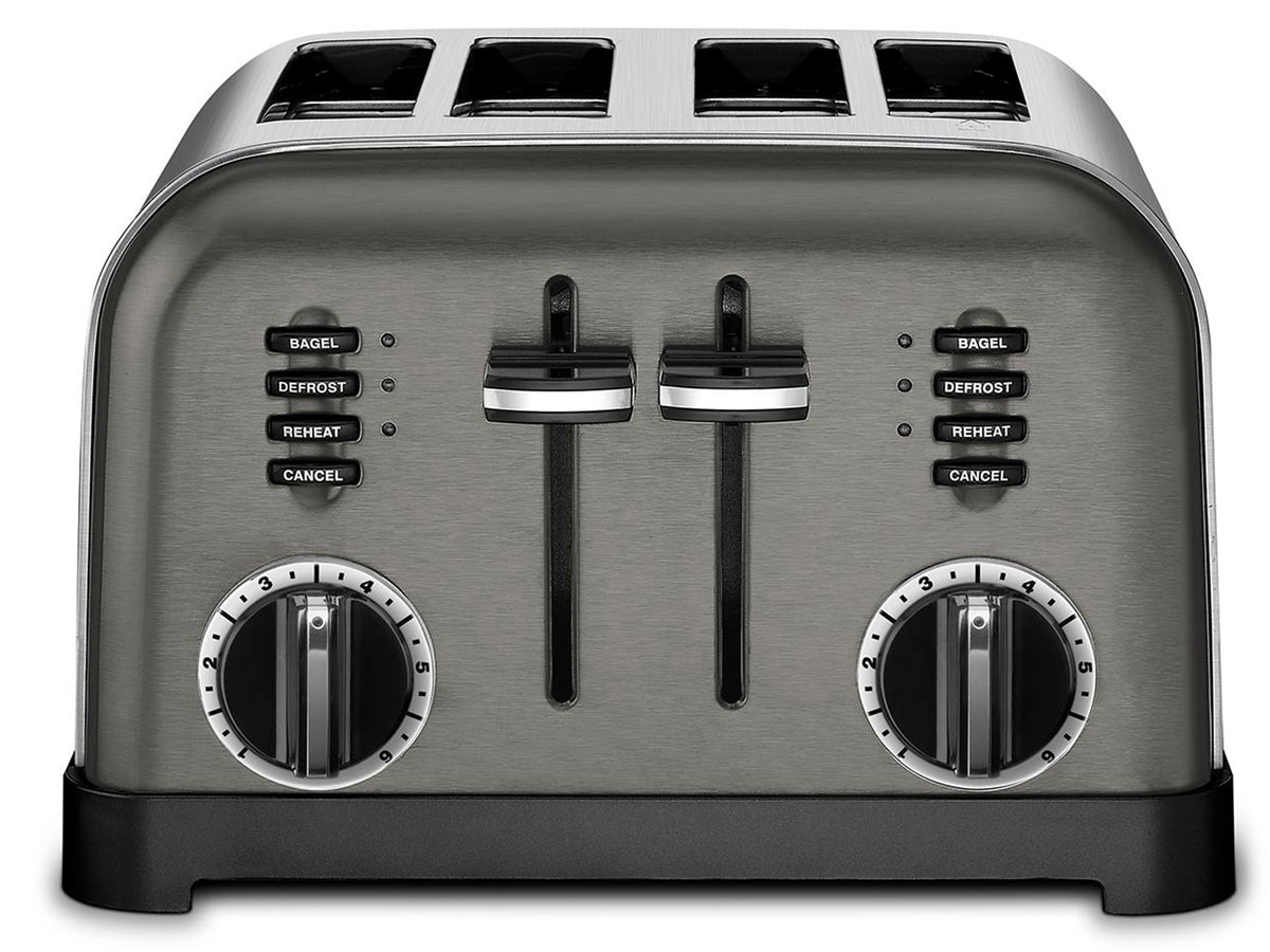Cuisinart Metal Classic 4-Slice Toaster-Black Stainless