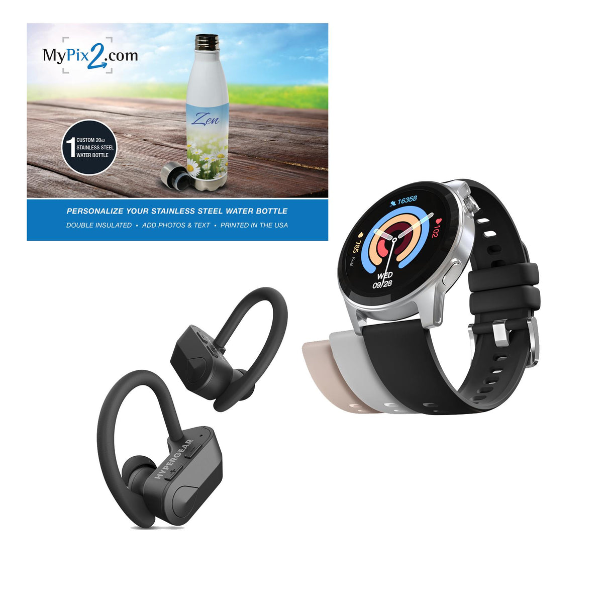HYPERCEL Hypergear Activ8 Tracker Fitness Bundle