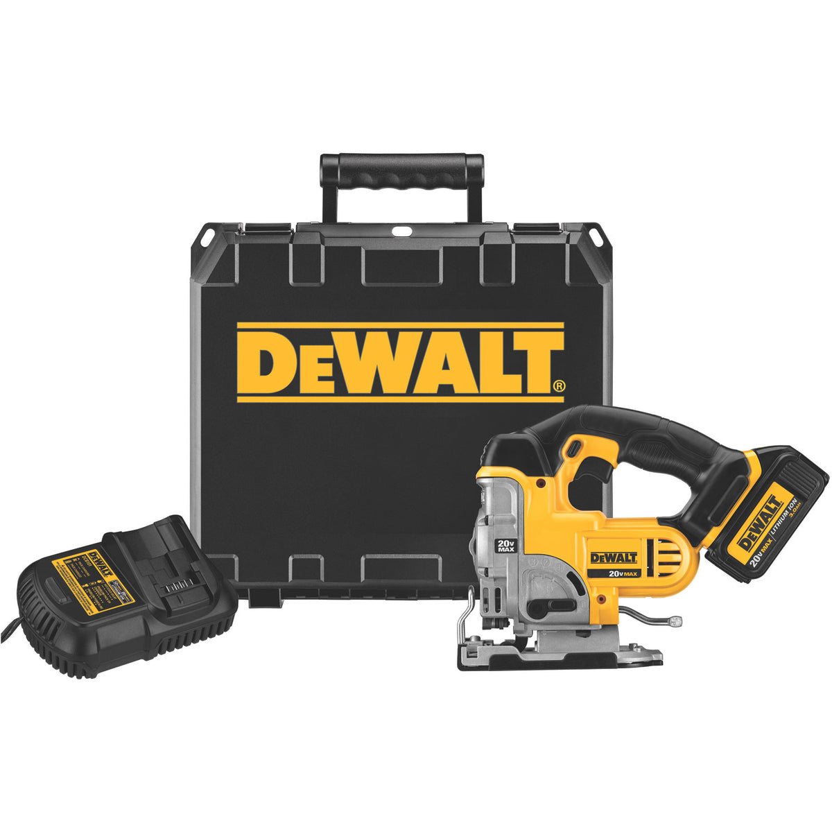 DeWalt 20V MAX Li-Ion Jigsaw Kit