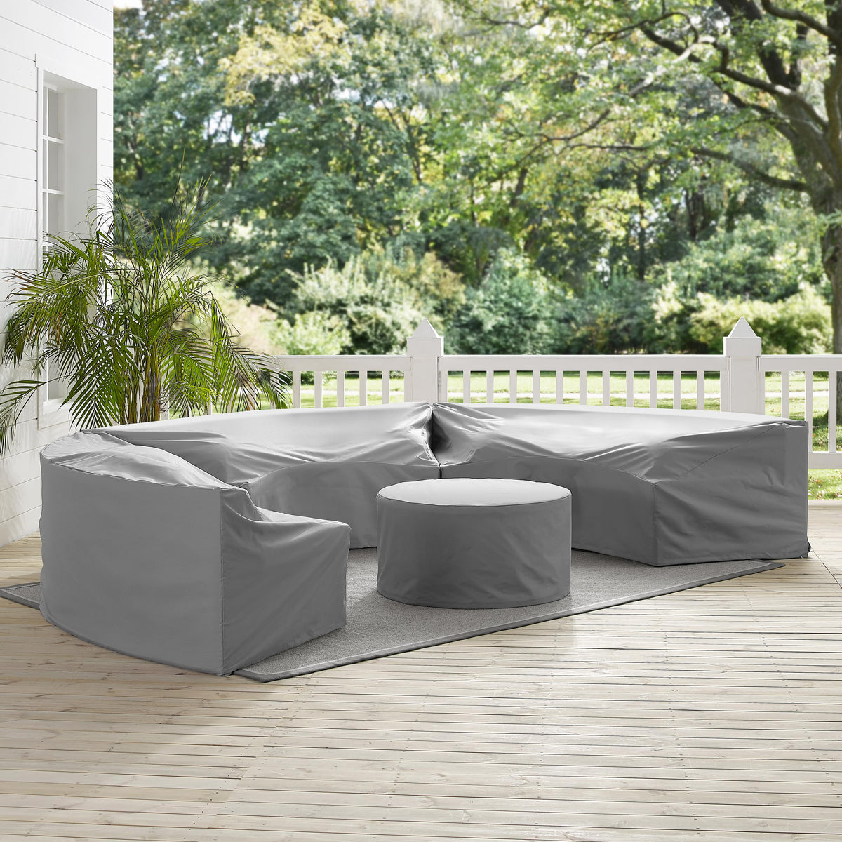 Crosley Outdoor Catalina 4Pc Outdoor Furniture Cover Set