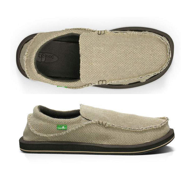 Sanuk Mens Chiba Loafer-Black-13