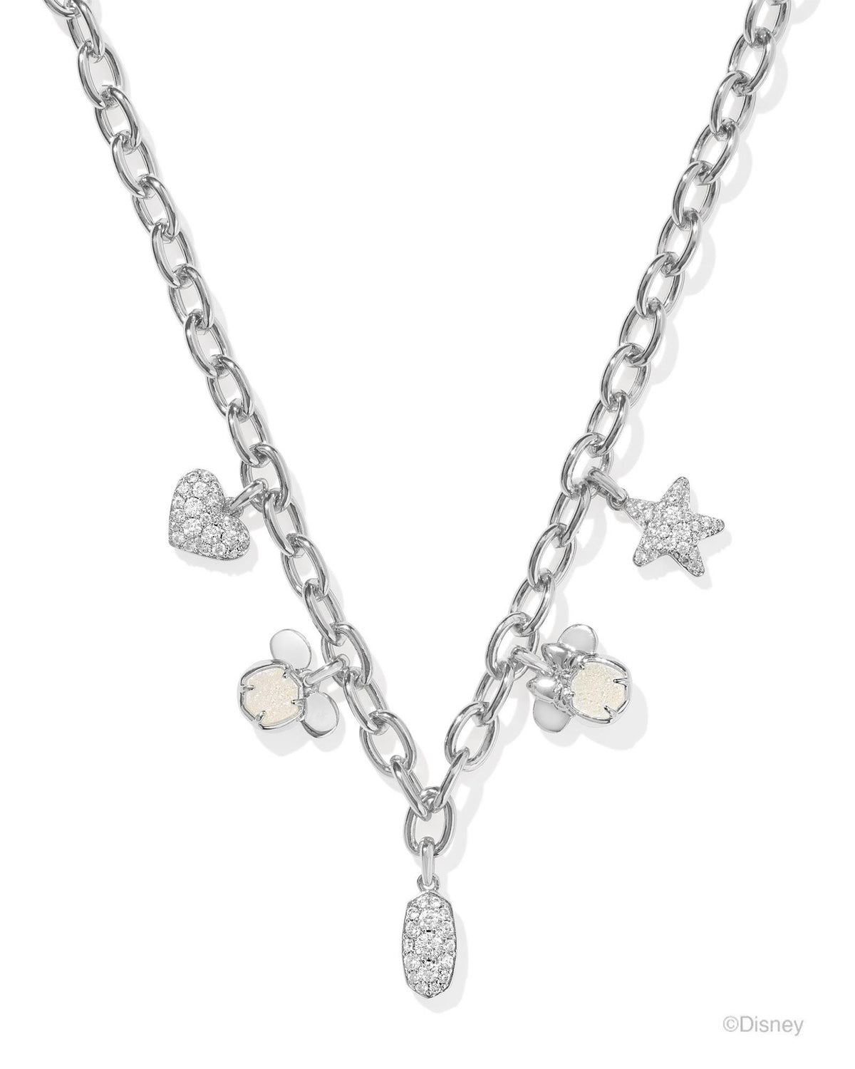 Kendra Scott Mickey Minnie Charm Necklace