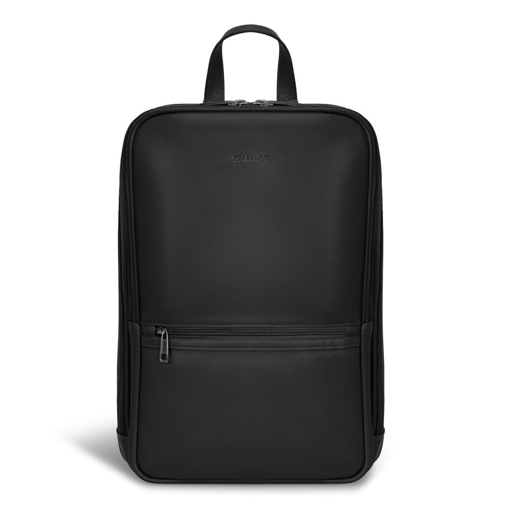 Champs Luggage Onyx Leather Classic Backpack Size 18"x12"