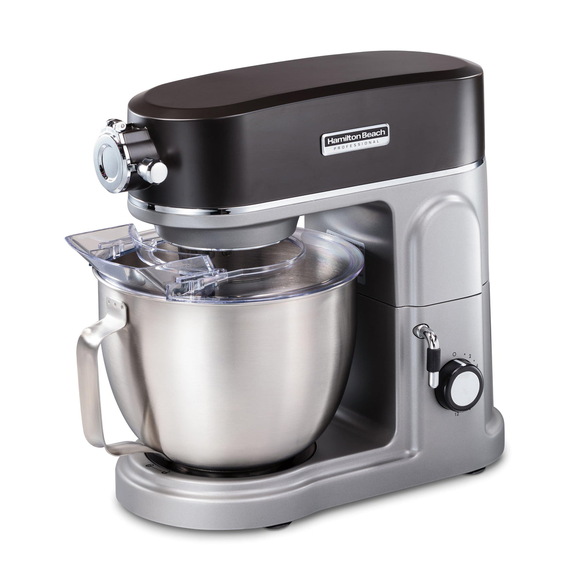 Hamilton Beach 5qt All Metal Stand Mixer w/ Hub Gray