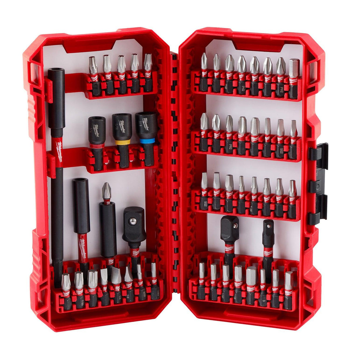Milwaukee SHOCKWAVE Impact Duty 55pc Driver Bit Set