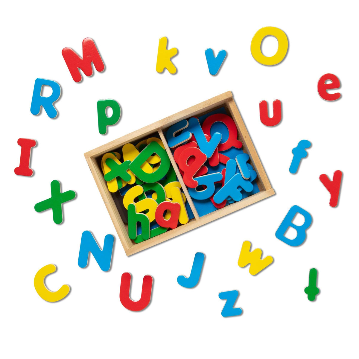 Melissa & Doug Wooden Alphabet Magnets Ages 3+ Years