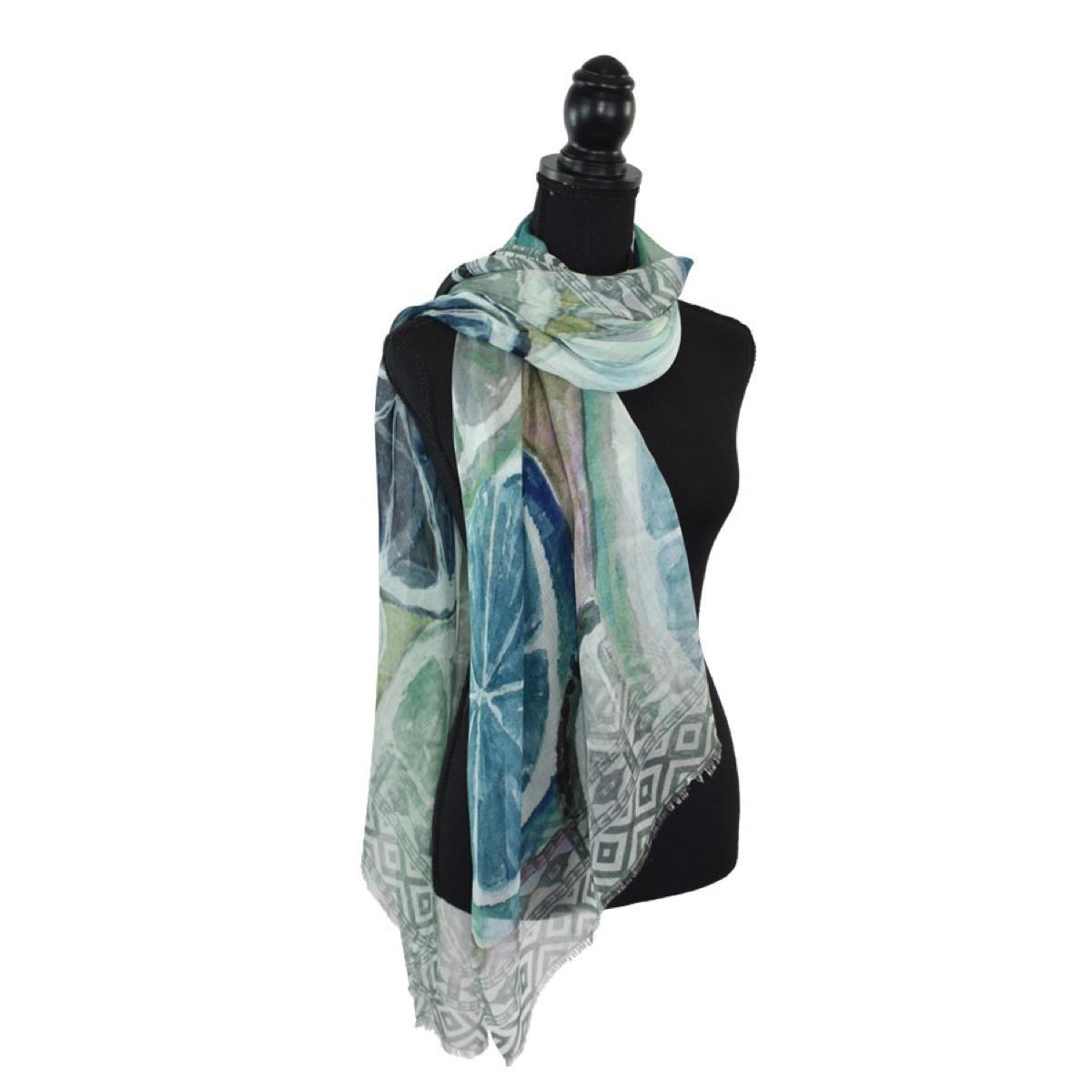 Dupatta Designs Atticus Summer Citrus Scarf