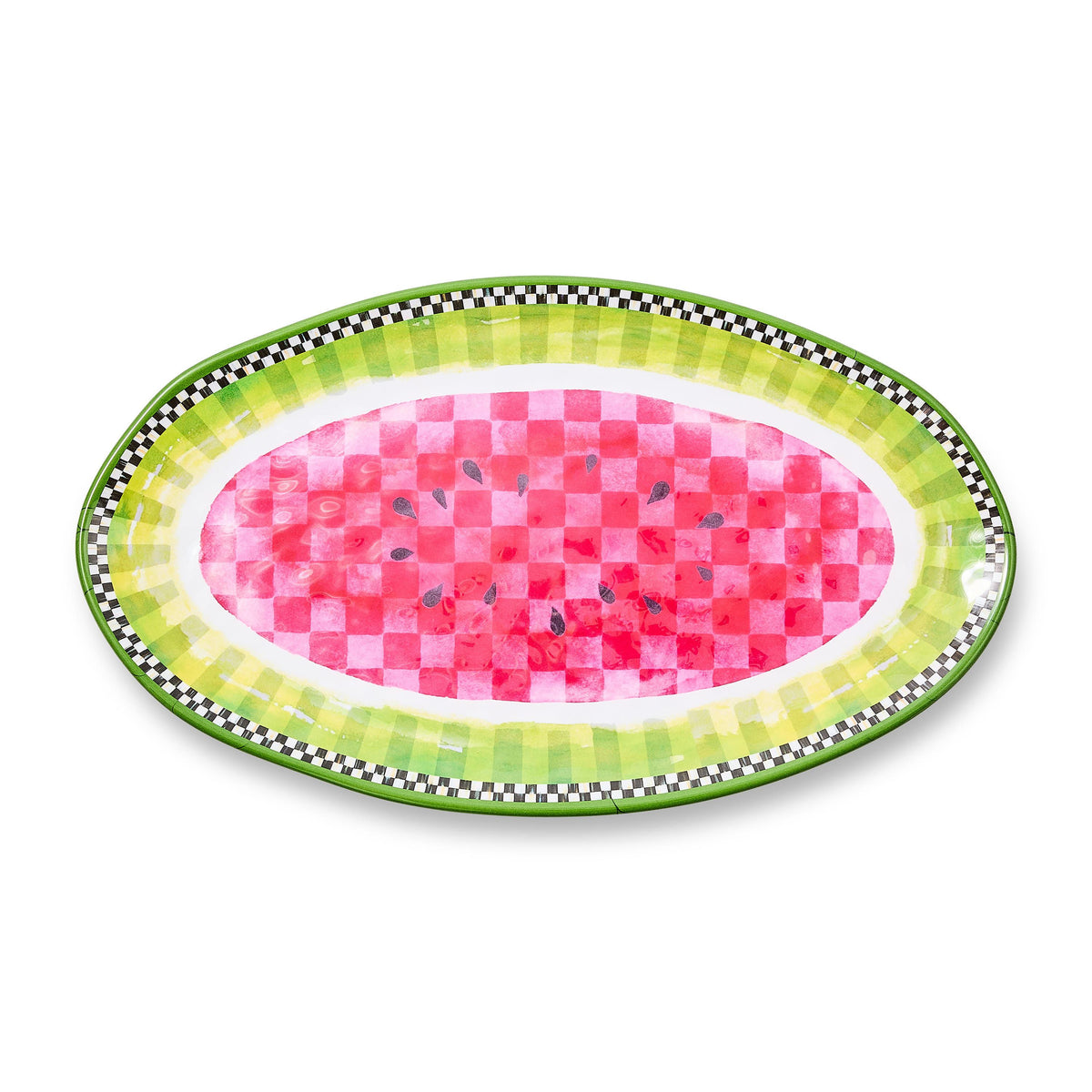 MacKenzie-Childs Palm Springs Melamine Oval Platter