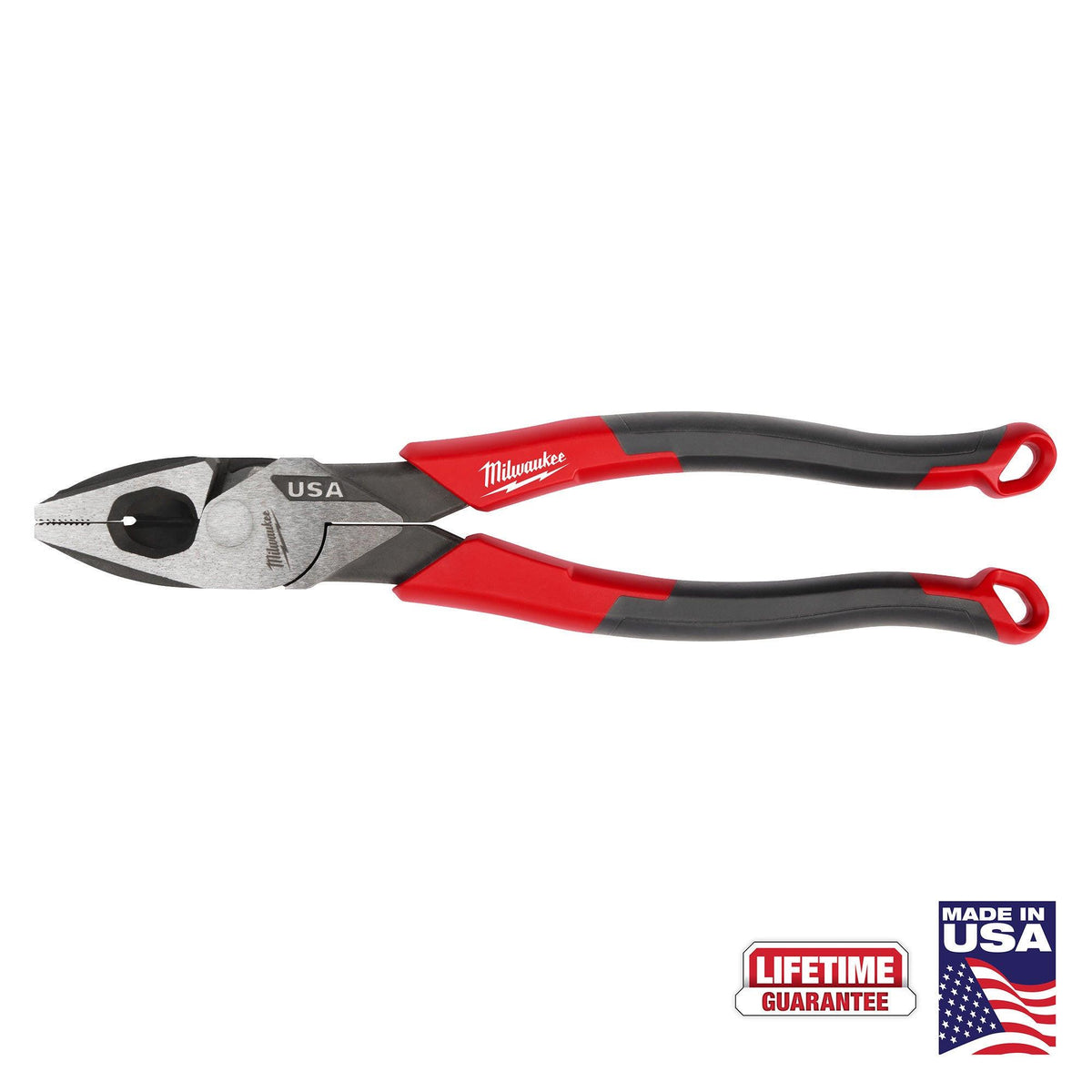 Milwaukee 9" Lineman's Comfort Grip Pliers (USA)