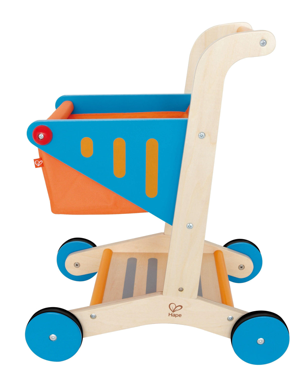 Hape Kid's Wooden Shopping Cart Ages 3+ Years