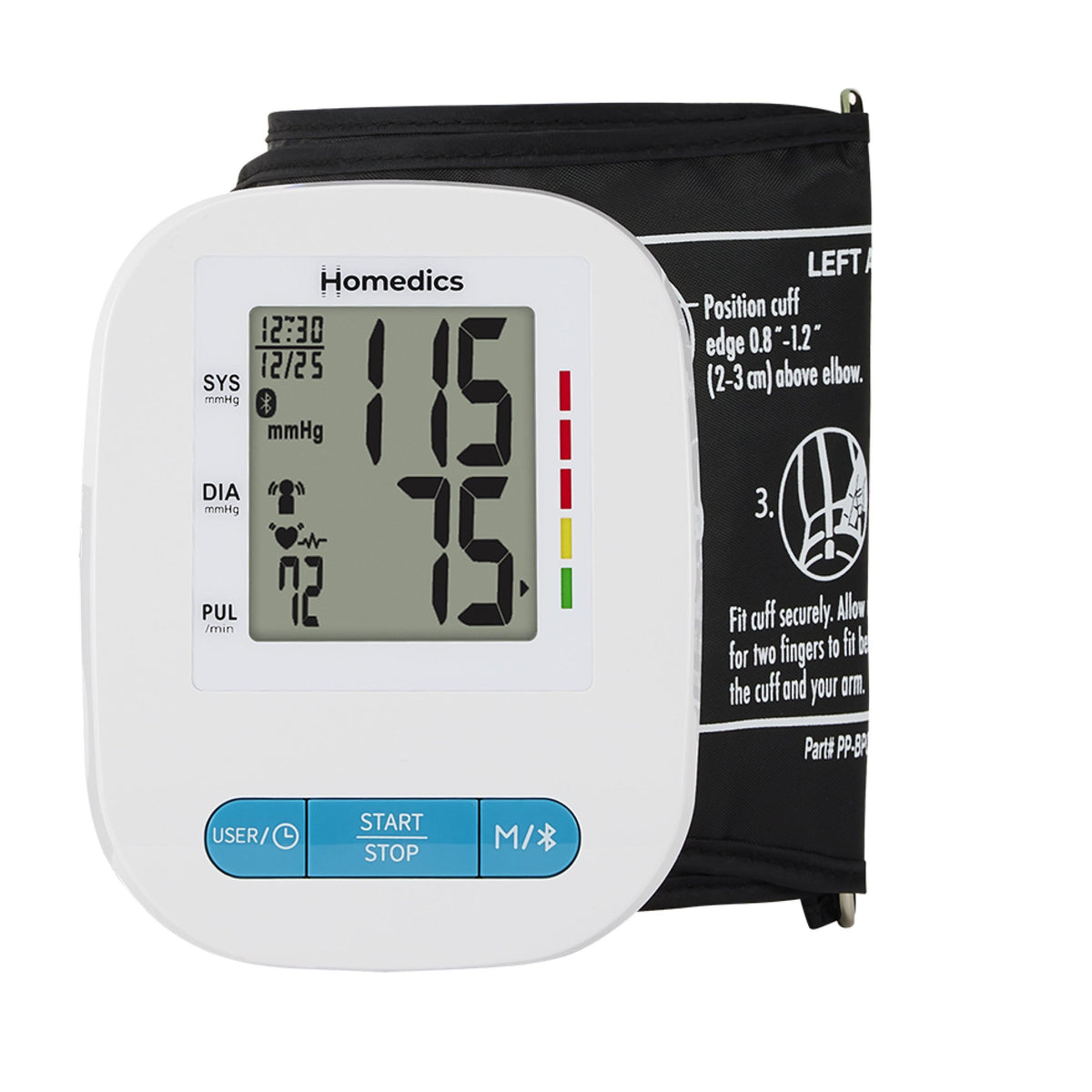 Homedics Upper Arm 500 Series Blood Pressure Monitor w/ Voice Out