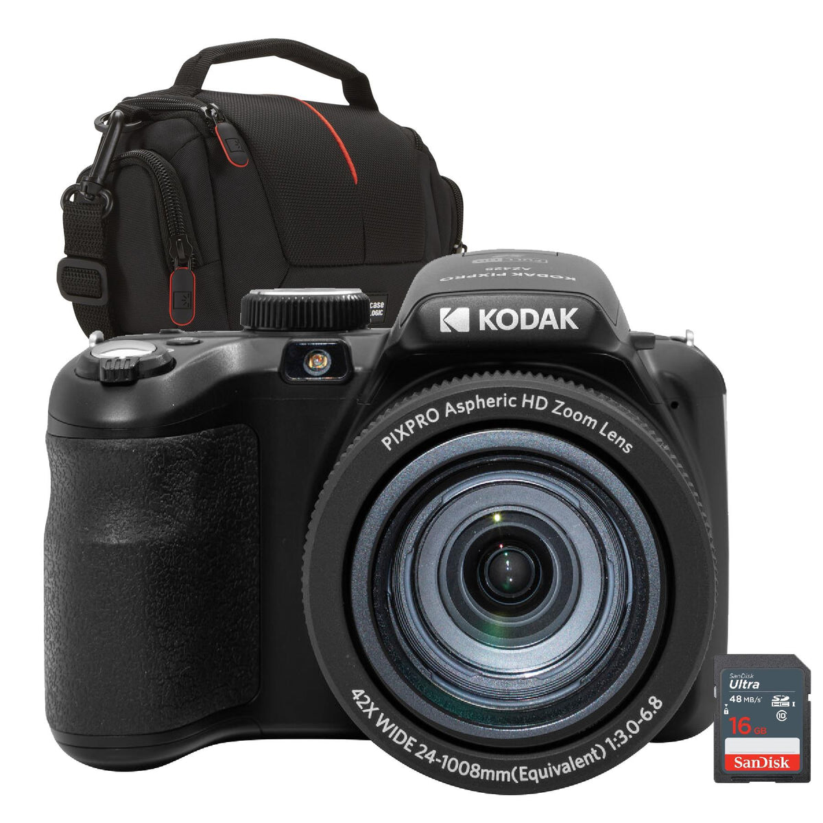 Kodak PIXPRO AZ425 20.7mp 42x digital camera bundle