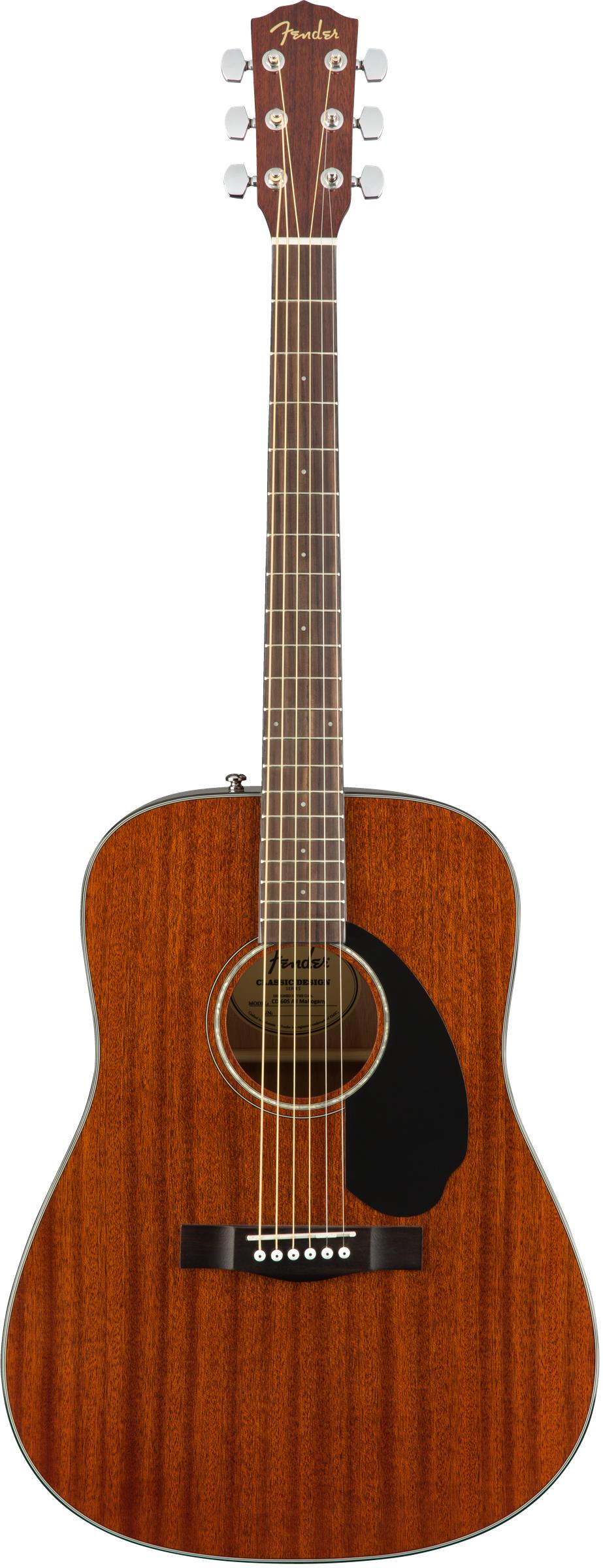 Fender CD-60S All-Mahogany Dreadnought Guitar
