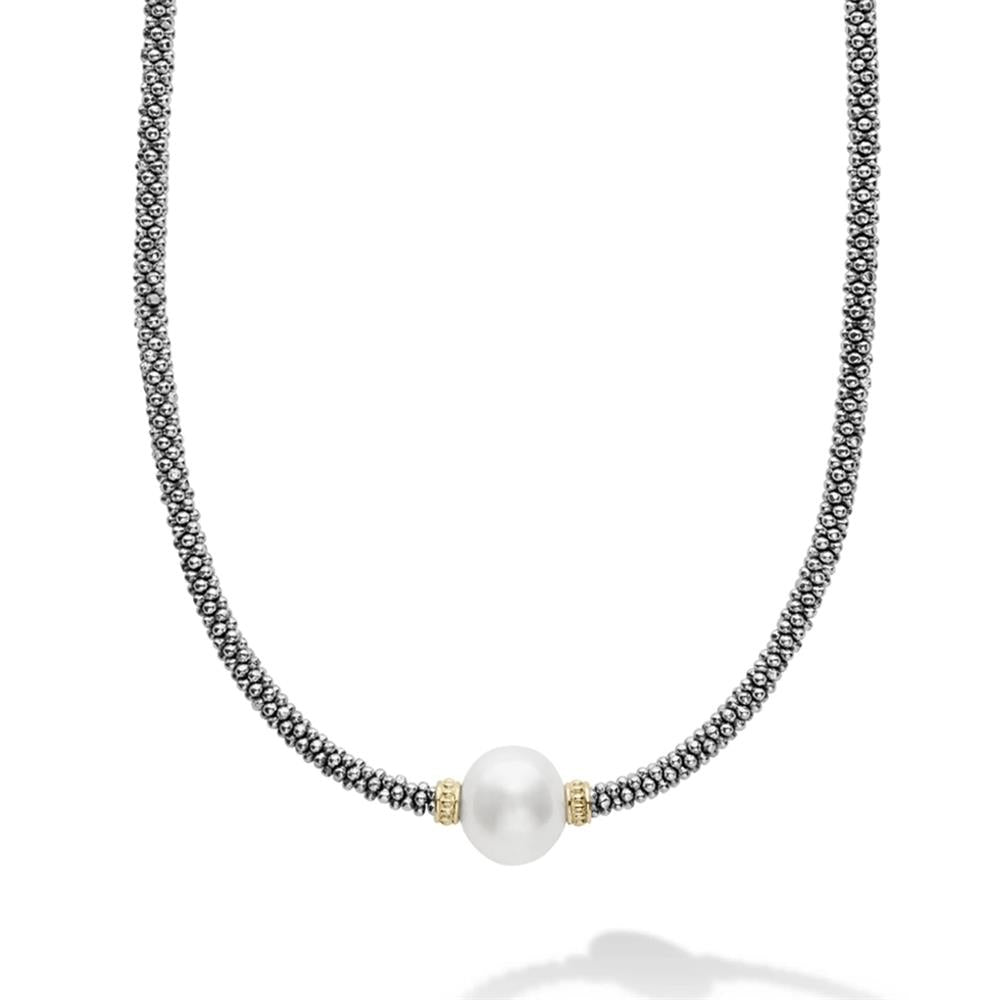 Lagos Caviar Pearl Necklace Size 16"