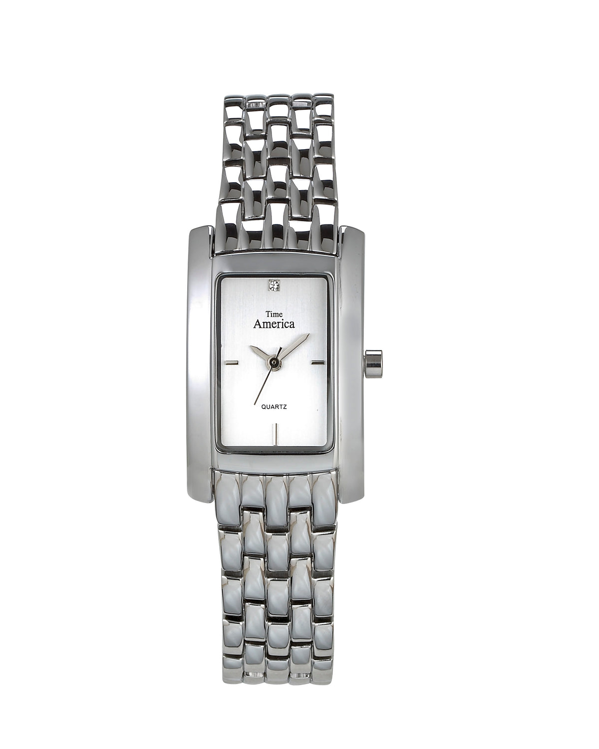 Time America Women's Dress Bracelet Tank Watch