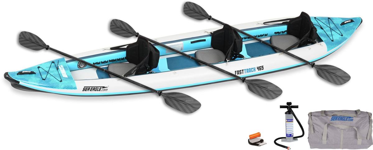 Sea Eagle V-Bottom Inflatable Kayak Pro Package
