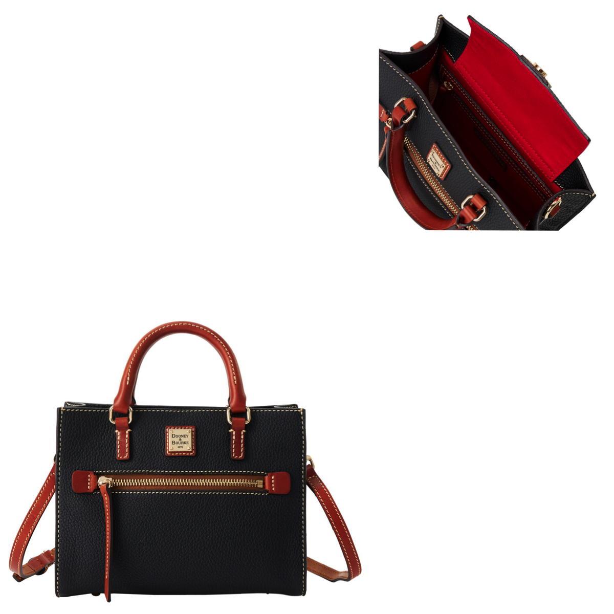 Dooney & Bourke Pebble Grain Mini Zip Janine